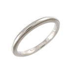 Tiffany & Co Milgray Ring Pt Platinum Together Milgrain