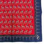 Hermes les Artificiers Fireworks Artist Carre 90 Scarf Red` Maybe — view 4