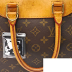 Louis Vuitton Deauville Bag Handbag Brown
