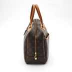 Louis Vuitton Deauville Bag Handbag Brown — view 4