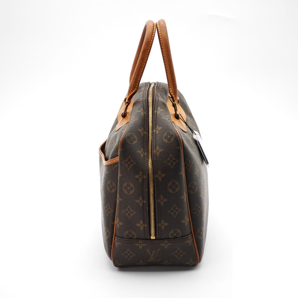 Louis Vuitton Deauville Bag Handbag Brown — view 5