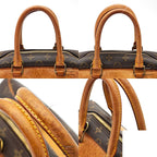 Louis Vuitton Deauville Bag Handbag Brown — view 8