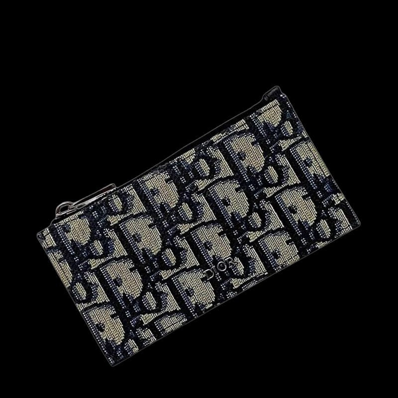 Christian Dior Zipper Card Holder — view 2