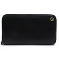Gucci Long Wallet Men Leather Black