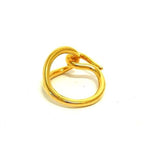 Hermes Jumbo Scarf Ring Closure Gold — view 2