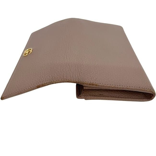 Gucci Bifold Long Wallet Pink Beige Marmont — view 2