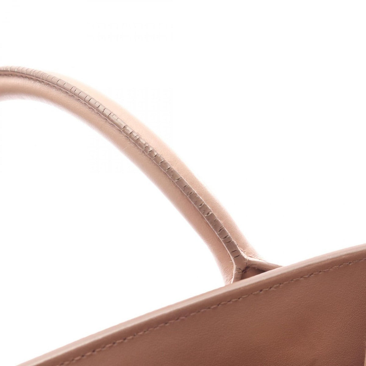 Prada Handbag Saffiano Cuir C Monochrome Pink Beige Leather — view 9