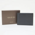 Gucci Bifold Compact Wallet Black Leather