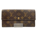 Louis Vuitton Monogram Pochette Porte Monnaie Credit Bifold Long Wallet