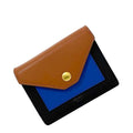 Celine Trifold Wallet Black Brown Blue