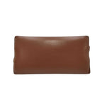 Celine Shoulder Bag Cuir Triomphe Chain Clutch 10 E383 Brown Leather — view 3