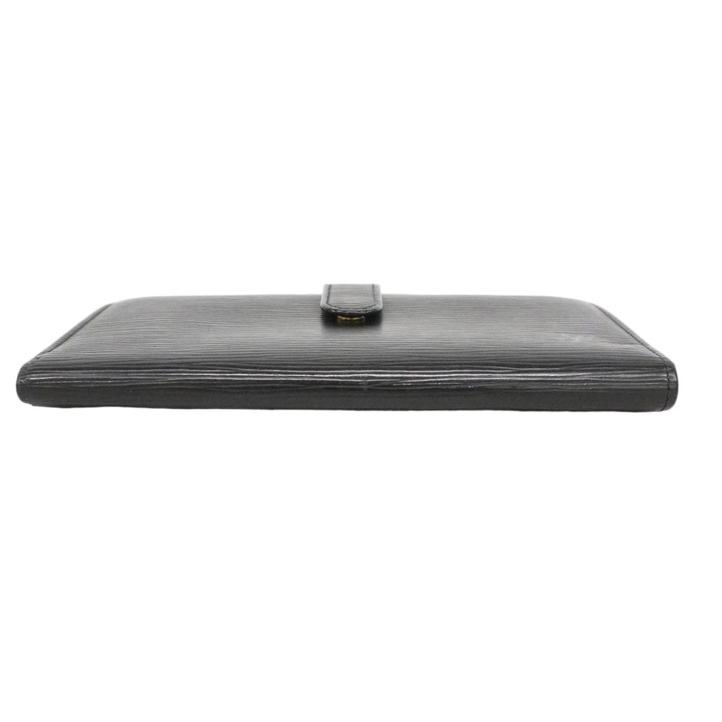 Louis Vuitton Wallet Epi Continental Viennois Noir — view 2