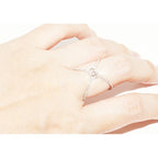 Gucci Rings 18K White Gold Diamond 107 P GG Running Xring Full — view 6