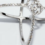 Gucci Rings 18K White Gold Diamond 107 P GG Running Xring Full — view 9