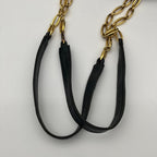 Loewe Shoulder Bag Black Anagram Embossed Nappa Leather Chain Vintage — view 6