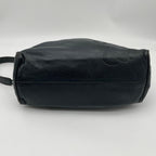 Loewe Shoulder Bag Black Anagram Embossed Nappa Leather Chain Vintage — view 7