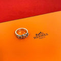 Hermes Suntulle Silver 925 Belt Ring No 8 62422