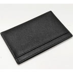 Celine Card Case Pass Grained Calfskin Black — view 5