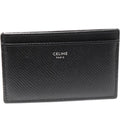 Celine Card Case Pass Grained Calfskin Black