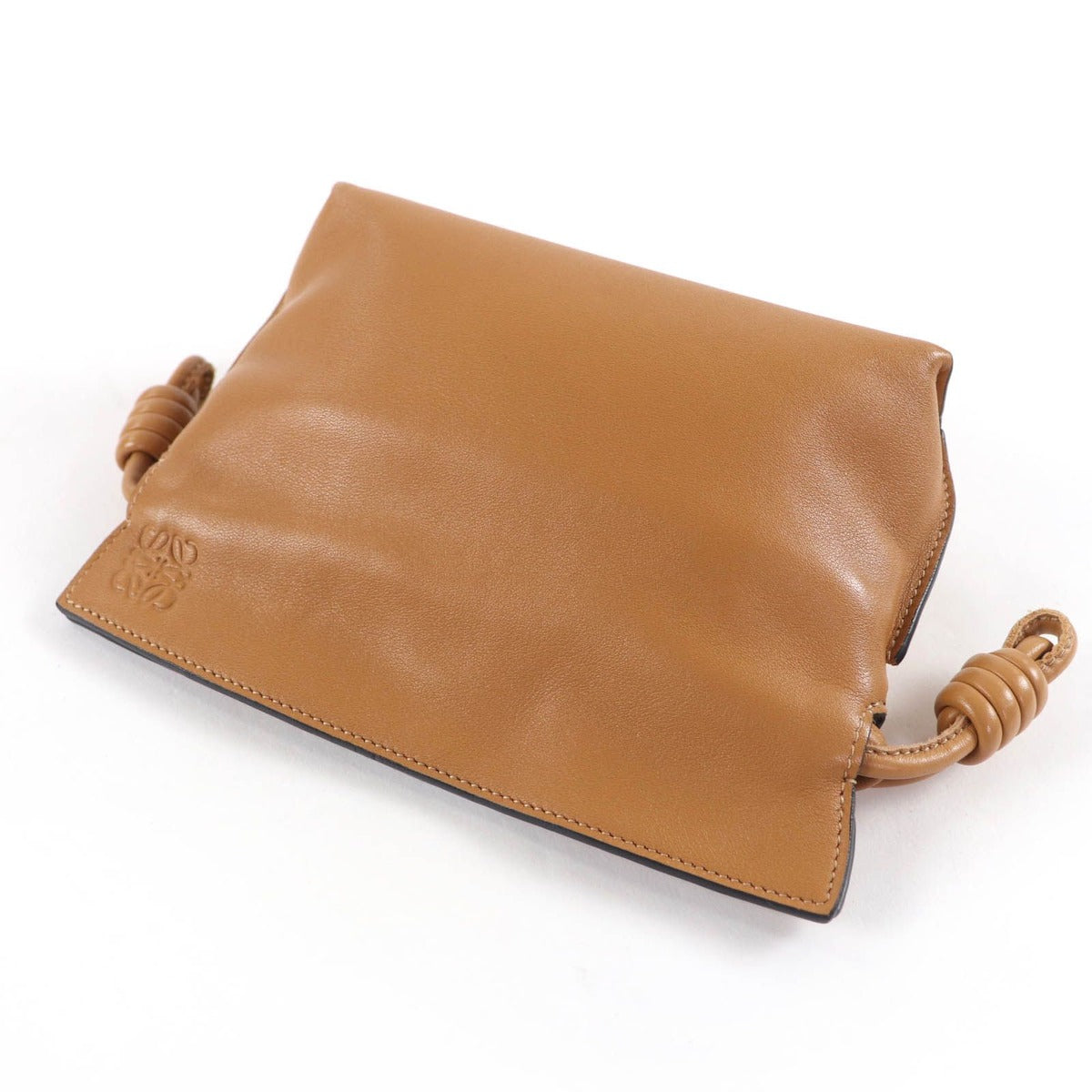 Loewe Flamenco Clutch Nano Chain Shoulder Bag Leather Warm — view 5