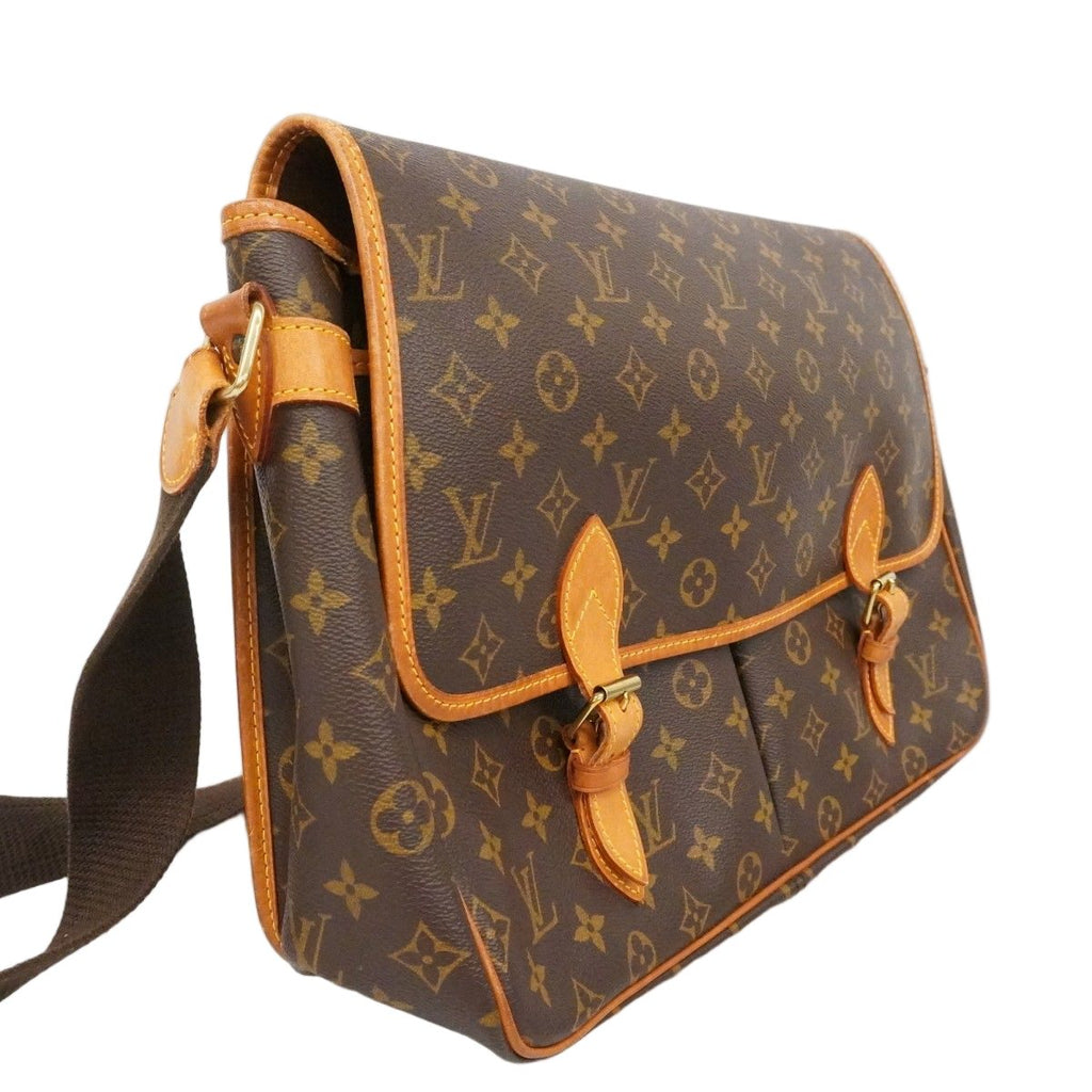 Louis Vuitton Shoulder Bag Monogram Givesiere GM Brown — view 2