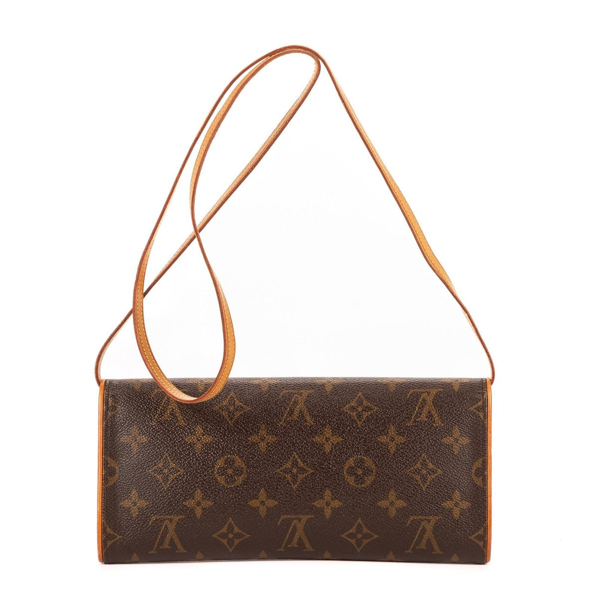 Louis Vuitton Twin Brown Monogram Canvas — view 3