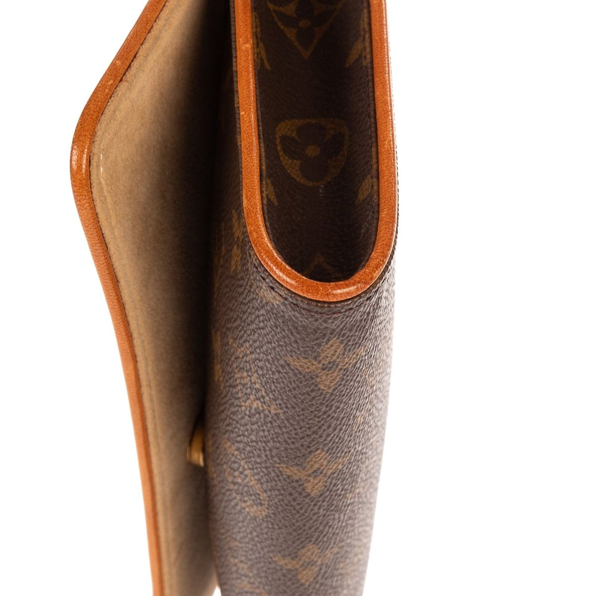 Louis Vuitton Twin Brown Monogram Canvas — view 7