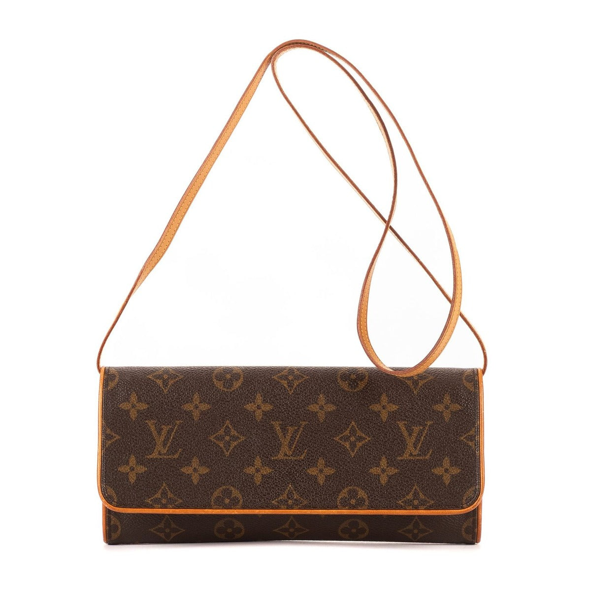 Louis Vuitton Twin Brown Monogram Canvas