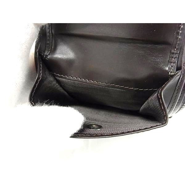 Fendi Wallet Zucca Brown Black Canvas Leather Bifold — view 6