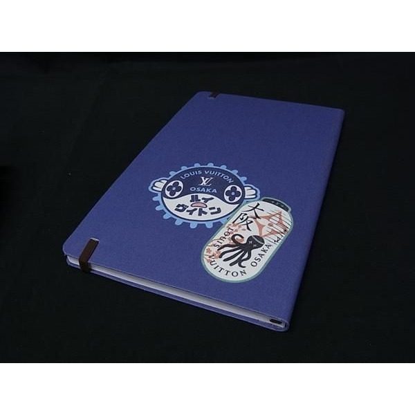 Louis Vuitton Visionary Journey Osaka Notebook Stationery Purple Agenda — view 2
