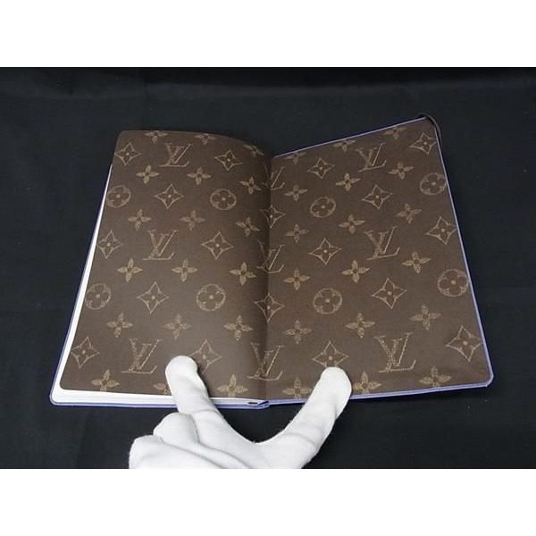 Louis Vuitton Visionary Journey Osaka Notebook Stationery Purple Agenda — view 4