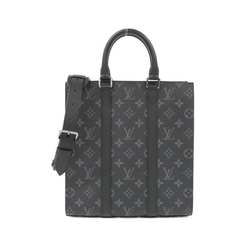 Louis Vuitton Monogram Eclipse Sac Plat Cross Bag — view 2