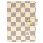 Louis Vuitton Agenda PM Damier Azur Notebook Cover White 1225