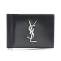 Saint Laurent Paris Bifold Wallet Monogram Nero Leather