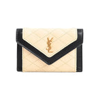 Saint Laurent Yves Card Case Gabi Multifold Wallet