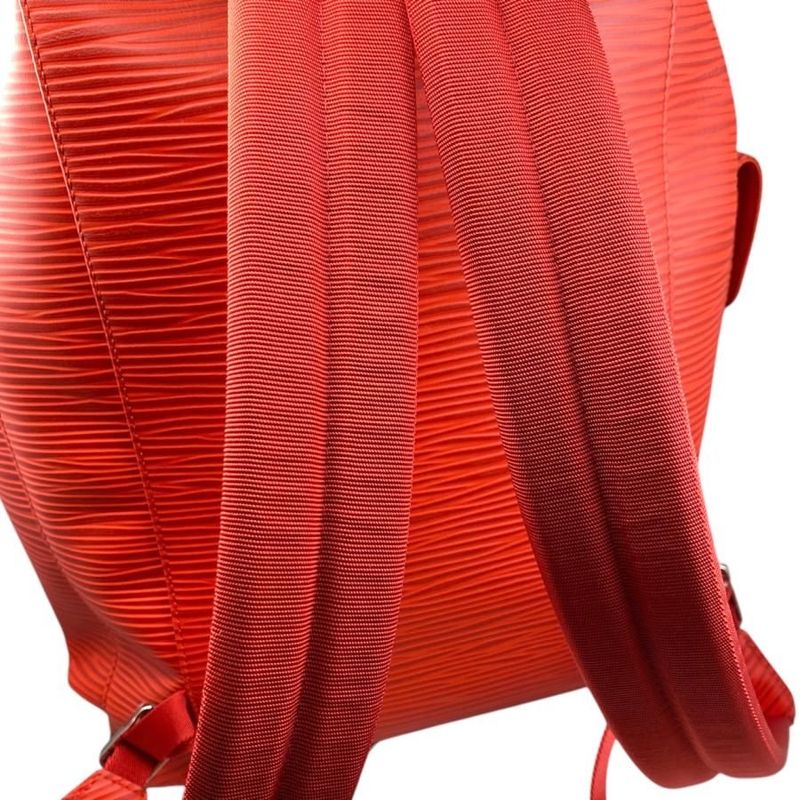 Louis Vuitton Backpack Christopher MM Epi Logo Red — view 7