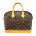 Louis Vuitton Alma PM Handbag Monogram Canvas Brown Gold Hardware Ba0054
