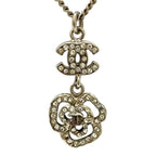 Chanel Accessory Small Coco Mark Camellia Metal — view 2