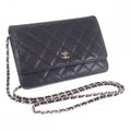 Chanel Quilted Classic Chain Wallet Coco Mark c3906 Long