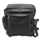 Bottega Veneta Intrecciato Waist Bag Body Leather Black — view 2