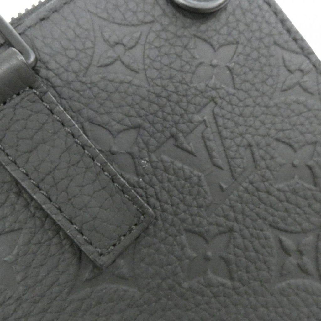 Louis Vuitton Taurillon Monogram Sac Plat Messenger Bag Black — view 4