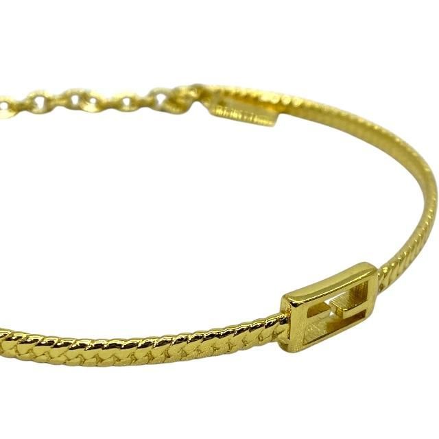 Fendi Baguette Bracelet Bangle Accessories Small FF Logo — view 6