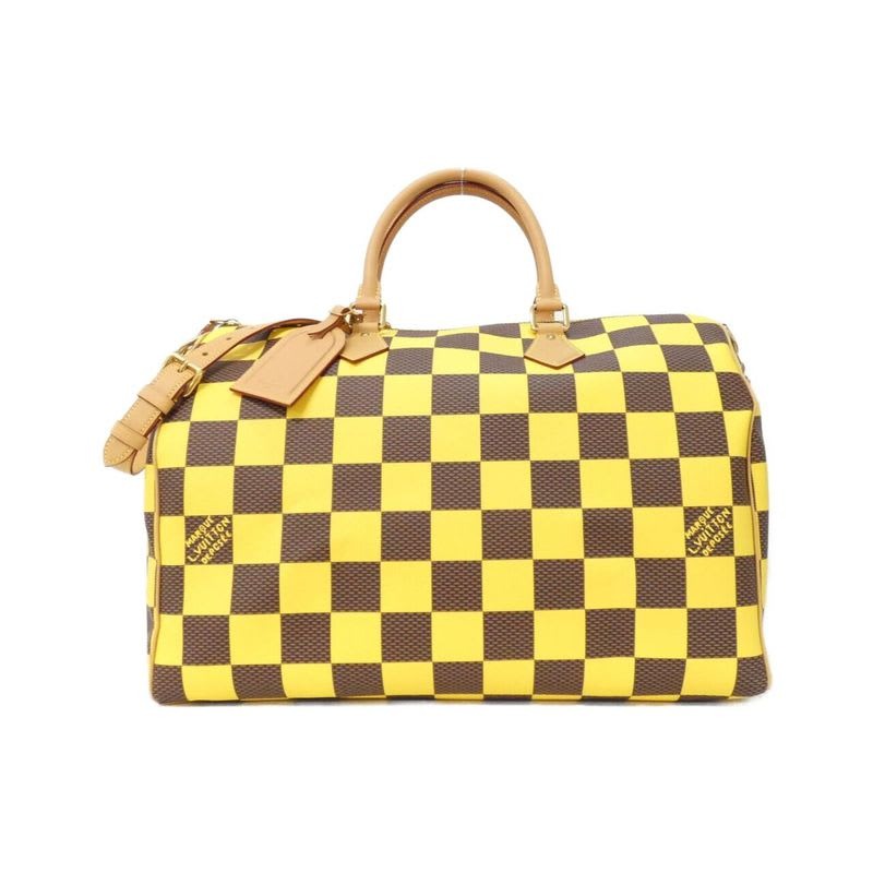 Louis Vuitton Damier Pop Speedy Bandouliere 50 cm Boston Bag