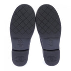 Chanel Moccasins Shoes Suede Black — view 4