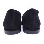 Chanel Moccasins Shoes Suede Black — view 5