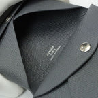 Hermes Calvi Duo Ardoise Epson Coin Case Card Gray — view 6