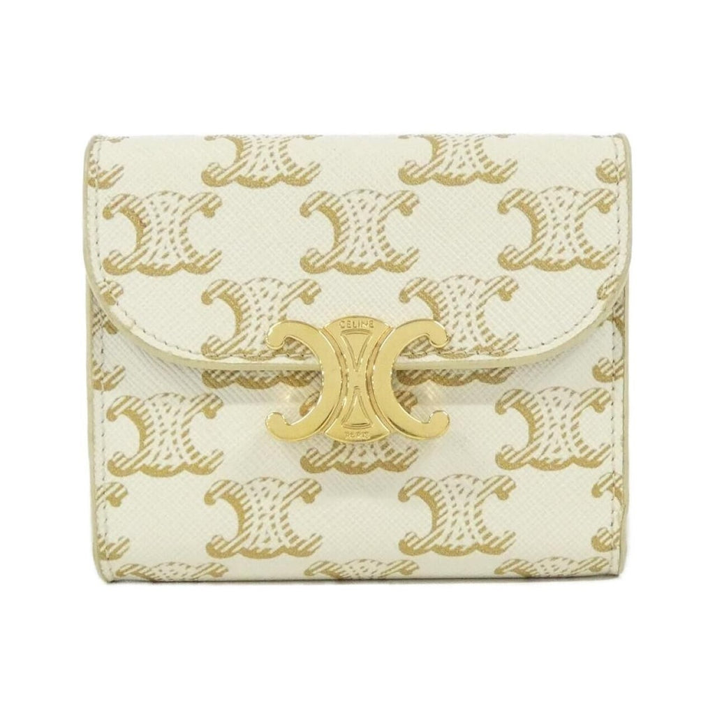 Celine Wallet Gold