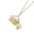 Chanel Necklace White — view 3