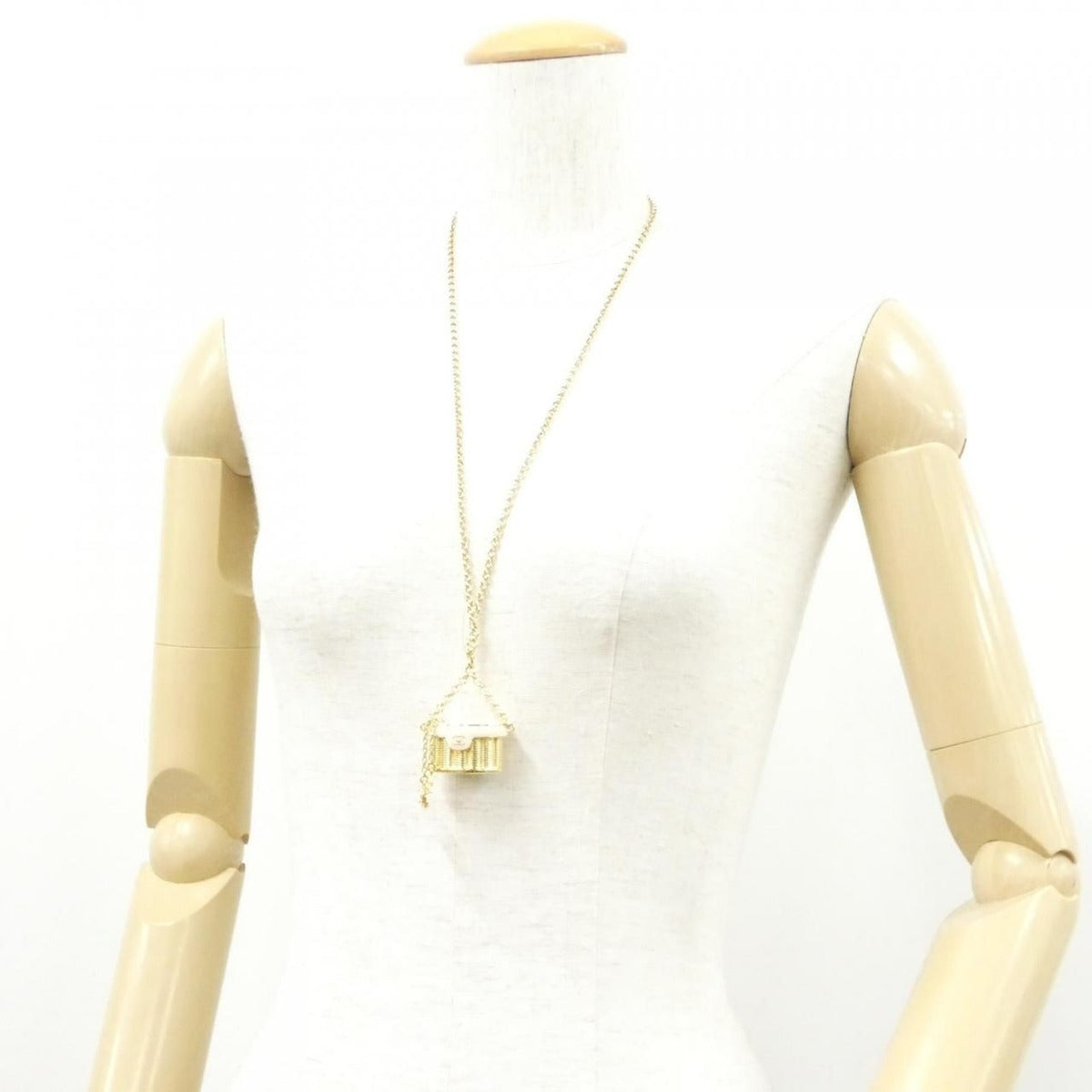 Chanel Necklace White — view 8
