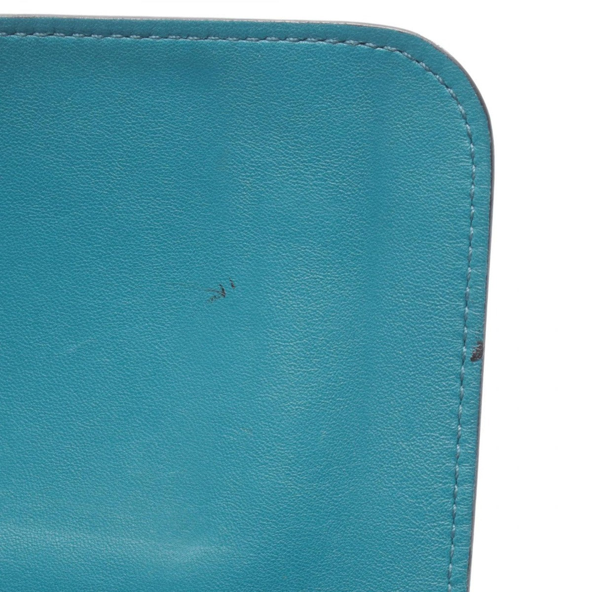 Hermes Bifold Wallet Dogon Duo GM Malachite Leather Green — view 8